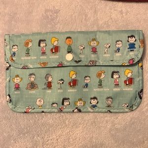 2/$15 Peanuts Snoopy pouch